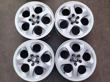 Gume i felne: Alu felne R16 Alfa Romeo 5x98 6.5jx16xH2-41.5. Alu felne R16 Alfa — 6