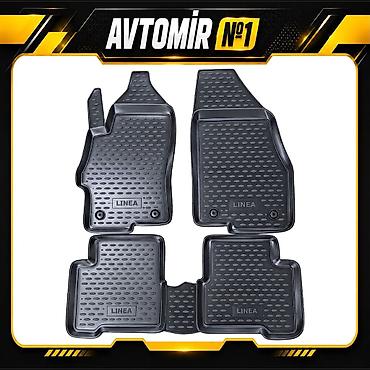 Fiat Linea 2007-2018 üçün salon rezin ayaqaltı Fiat Linea 2007-2018
