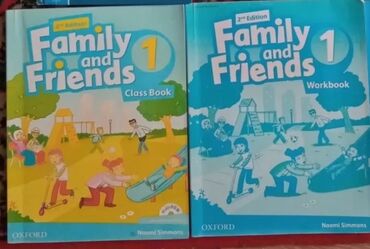 книга аниме: Продаю книгу и рабочую тетрадь по англ.яз family and friends для 2