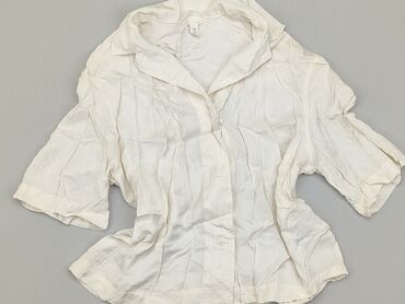 sukienki biała letnia: Koszula Damska, H&M, XS, stan - Dobry