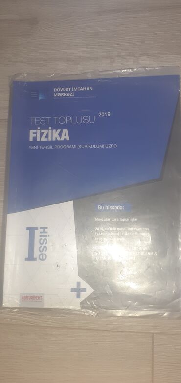 9 fizika metodik vesait: Fizika toplu.İçi təmizdir.2 AZN