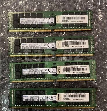 Masaüstü kompüterlər və iş stansiyaları: Samsung M393A4K40CB1-CRC4Q 32GB,Server 32GB PC4-2400T RAM. (tam