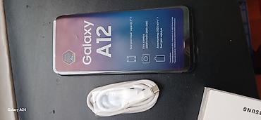 apple iphone 12: Samsung Galaxy A12, 64 GB, rəng - Qara, Zəmanət — 7