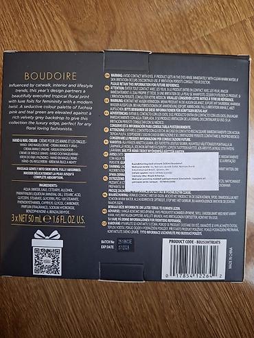 Gözəllik və sağlamlıq: Metro daxili çatdırılma mövcuddur Baylis & Harding England — 2