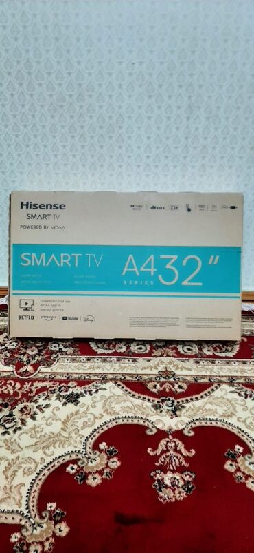 ucuz teze televizorlar: Yeni Televizor Hisense 32" 4K (3840x2160), Ünvandan götürmə