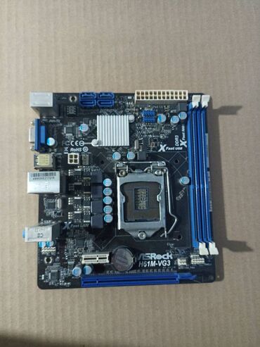 скупаю платы: Материнская плата, Б/у, ASRock, LGA1155, Micro-ATX, Для ПК