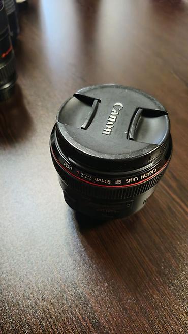 canon g3430: Canon EF 50mm f/1.2L USM professional obyektiv satılır. Canon-un — 6