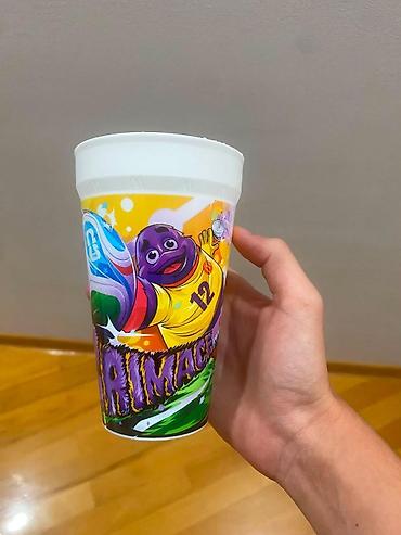 Digər: Mcdonalds Grimace shake World cup stekan original koleksiya uçun — 2