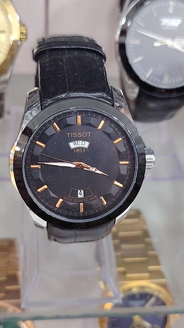 Aksesuarlar: Tissot kişi qol saatları kolleksiyası - Klassik Tissot Visodate: qara — 9