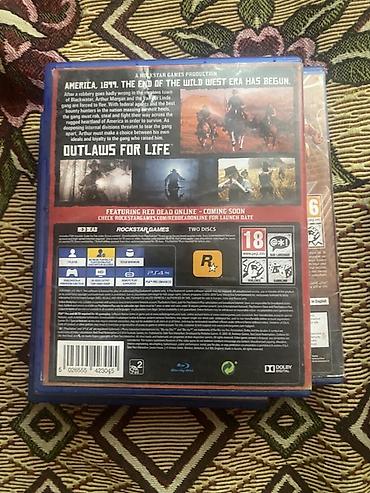 switch 2 бишкек: Игра Red Dead Redemption II для PlayStation 4 (диск, коробочное — 3