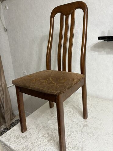 стулья для гостинной недорого: Стул для кухни, Б/у, Дерево, цвет - Коричневый