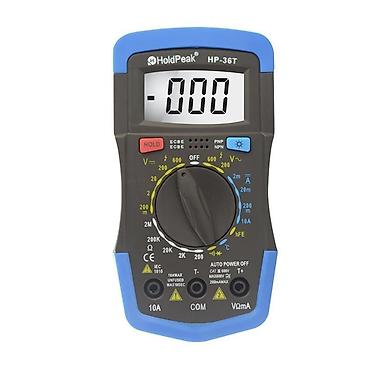 Ölçmə cihazları: HoldPeak HP-36T Rəqəmsal Multimetr Kompakt və daşına bilən HP-36T — 1