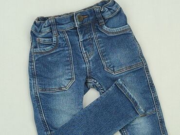 spodenki gimnastyczne chłopięce: Spodnie jeansowe, 2-3 lat, 98, stan - Dobry