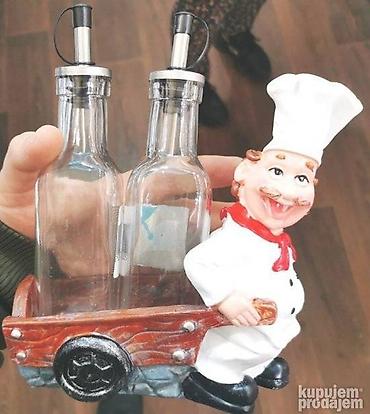 Kuhinjski setovi: Set dozera za ulje i sirce - PEKAR Prelepi ukras za kuhinju — 1