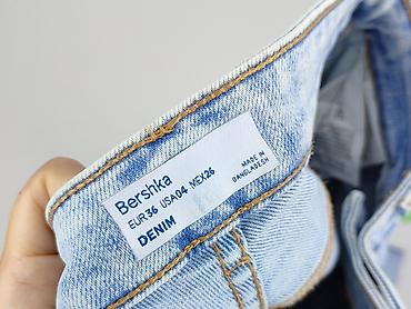 jeans 34: Bershka, Jeansy damskie, rozmiar S — 4