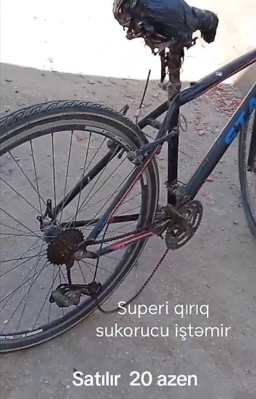 кассета: Velosiped – “START” markalı, şossə tipli çərçivə. - Arxa sürətlər — 1