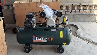 сварка 4 в 1: Компрессор Excalibur 100 Liter АРЕНДАГА БЕРИЛЕТ - Поршневой воздушный — 1