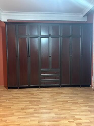 Sifarişlə mebel: 6 qapı Düz dolab, Qarderob, paltar dolabı, Rusiya