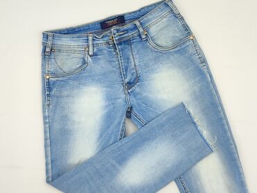 czerwone jeansy damskie: Jeansy damskie, rozmiar L