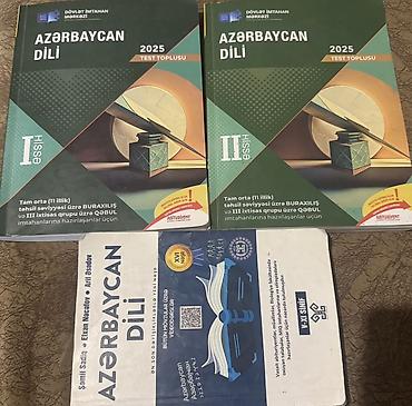 Testlər: Azərbaycan dili Testlər 11-ci sinif, DİM, 1-ci hissə, 2024 il — 2