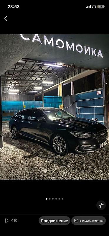hyundai grandeur напрокат: Hyundai Grandeur: 2018 г., 3 л, Автомат, Газ, Седан — 2