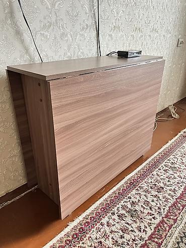 кухуный мебель: Стол для зала, Б/у, Складная, Прямоугольный — 3