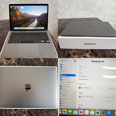 Noutbuk və netbuklar: Apple MacBook, 13.3 ", Apple M1, 256 GB, Ünvandan götürmə