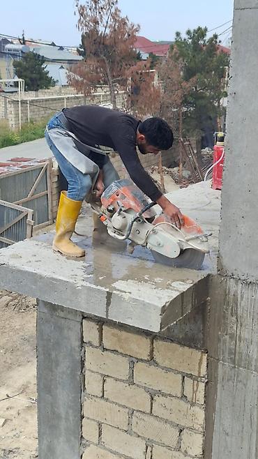 Beton işləri: Beton kəsimi və deşmə xidməti - Dəqiq ölçülü qapı-pəncərə açıqlarının — 8