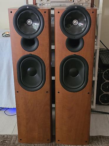 akai subwoofer: Kef Q7 Cherry -Vrhunski Zvucnici - Made in England System — 4