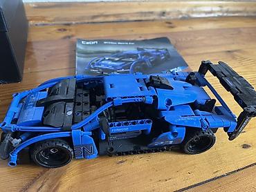 Конструктор CaDA Technic — спортивный суперкар Blue Butterfly (синяя