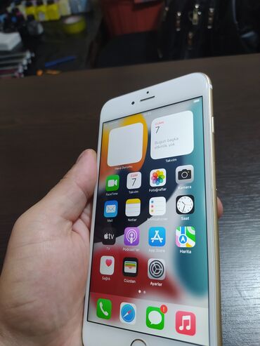 iphone se 2016: IPhone 6s Plus, 64 GB, Qızılı, Barmaq izi