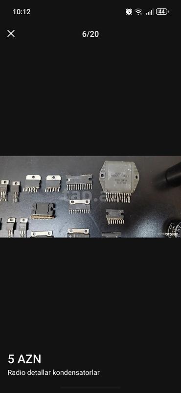elektronika 302: Münasib qiymətə Radio detallar satılır. yüksək və kiçik voltajli — 6