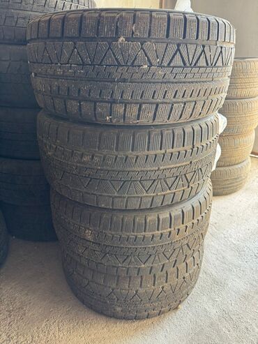 комплект зимней резины: Шины 245 / 45 / R 17, Зима, Б/у, Комплект, Легковые, Китай