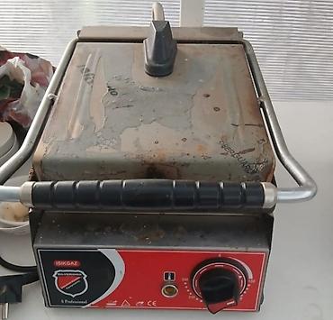 sunmile super blender: Электрический контактный гриль (сэндвич-пресс) ISIKGAZ Silverinox — 1
