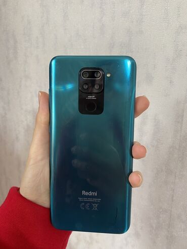 Xiaomi: Xiaomi Redmi Note 9, 128 GB, rəng - Yaşıl, 
 Barmaq izi