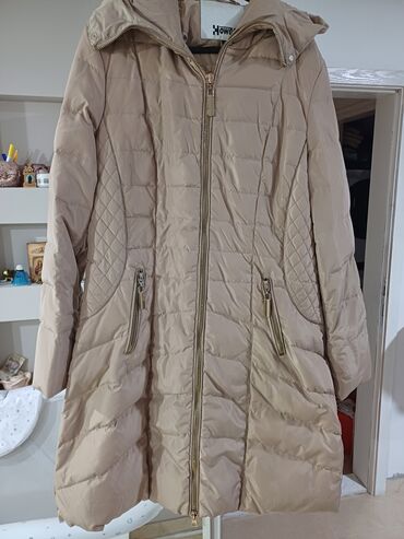 duge zimske jakne: 3XL (EU 46), Single-colored, With lining, Feathers
