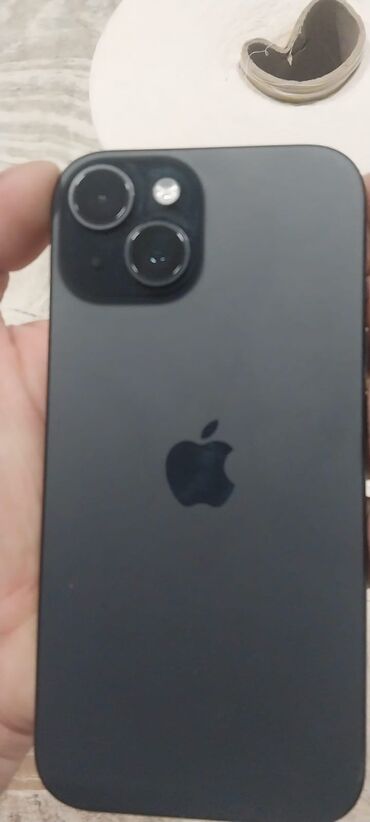 Apple iPhone: IPhone 15, 128 GB, Midnight, Barmaq izi, Face ID — 9