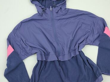 spódniczka fioletowa: Damska Bluza z kapturem, Tchibo, L, stan - Bardzo dobry