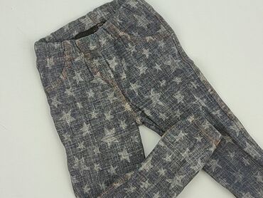 legginsy imitujące jeans: Spodnie jeansowe, 2-3 lat, 92/98, stan - Dobry