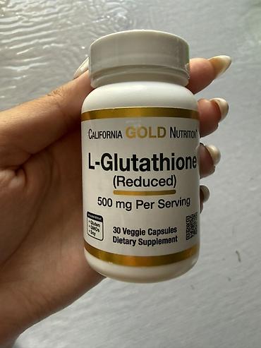 California Gold Nutrition L‑Glutathione (Reduced) – 500 mg - Hər lalafo.az -da California Gold Nutrition L‑Glutathione (Reduced) – 500 mg - Hər