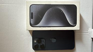 Мобильные телефоны и аксессуары: IPhone 15 Pro (цвет — чёрный/Black Titanium). Смартфон с коробкой — 3