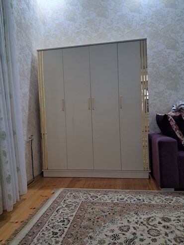 мебель садовая: Yeni, Açılan, 4 qapılı Düz dolab, Şifonyer, Azərbaycan