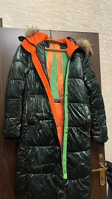 brend geyimler: Uzun şişme qış gödəkçəsi – Maliyana/D-Q-L Denimwear dizaynı - Rəng — 1