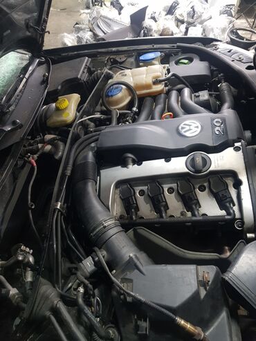 Двигатели, моторы и ГБЦ: Бензиновый мотор Volkswagen 2005 г., 2 л, Б/у, Оригинал, Германия — 2