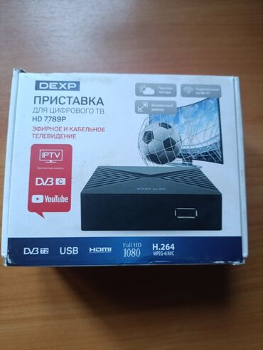микрофон смарт: Продаю Приставку Для Цифрового ТВ DEXP модель HD7789P. Эфирное и