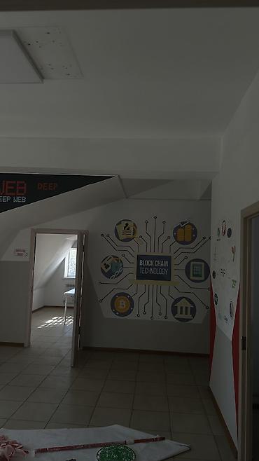 треугольник пиклера: Покраска стен с геометрическим дизайном - Аккуратная декоративная — 2