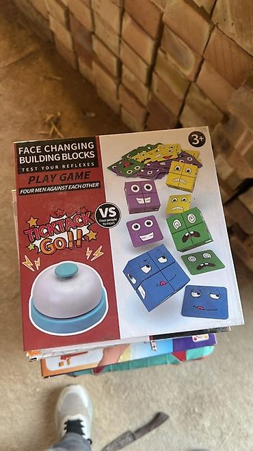 купить куклу: Настольная игра “Face Changing Building Blocks” (для детей 3+) - — 1