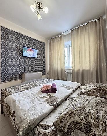 Посуточная аренда квартир: 1 комната, Душевая кабина, Постельное белье, Кондиционер — 16