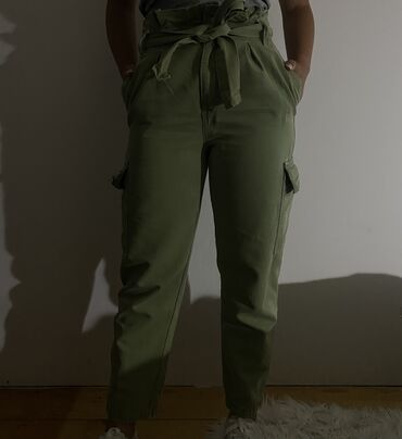 zenske pantalone i sako: XS (EU 34), Visok struk, Kargo