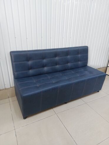 синий диван и 2 кресла: Офисное, Новый